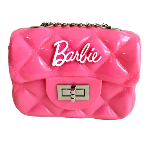 Barbie Miniso Barbiecore Y2K 90’s Quilted Patent Purse🥳🥳❌❌ - Picture 3 of 6